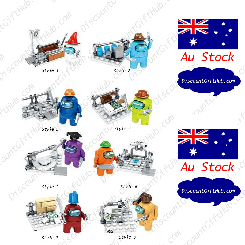 Among Us Figurine for Building Block – Discount Gift Hub