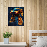 Unframed Posters - Super Robot Transformer