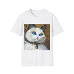 Unisex Softstyle T-Shirt - Favorite Pet - Painting of A Cat Series No.1
