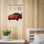 Unframed Posters - Super Car