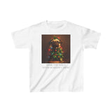 Kids Heavy Cotton Tee - Pet Lover - Bark the Halls with Holiday Cheer!