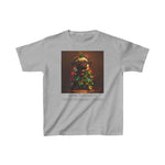 Kids Heavy Cotton Tee - Pet Lover - Bark the Halls with Holiday Cheer!