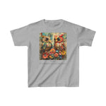 Kids Heavy Cotton Tee - Floral & Art - Smile, It Looks Good on You!