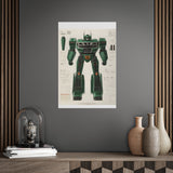 Unframed Posters - Super Robot Transformer