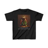 Kids Heavy Cotton Tee - Pet Lover - Bark the Halls with Holiday Cheer!