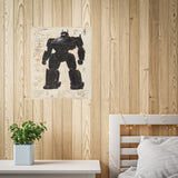 Unframed Posters - Super Robot Transformer