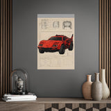 Unframed Posters - Super Car