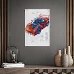 Unframed Posters - Super Car