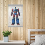 Unframed Posters - Super Robot Transformer