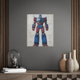 Unframed Posters - Super Robot Transformer