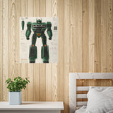 Unframed Posters - Super Robot Transformer