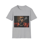 Unisex Softstyle T-Shirt - Favorite Pet - Smoking Dog Series No.4