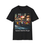 Unisex Softstyle T-Shirt - Super Car - Speed Meets Style.