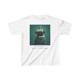 Kids Heavy Cotton Tee - Pet Lover - Pawsitively Merry Christmas