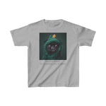 Kids Heavy Cotton Tee - Pet Lover - Santa Paws is Coming to Town!