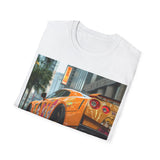 Unisex Softstyle T-Shirt - Super Car - Born to Roar