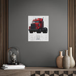 Unframed Posters - Super Truck