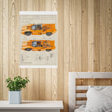 Unframed Posters - Super Car