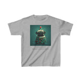 Kids Heavy Cotton Tee - Pet Lover - Pawsitively Merry Christmas