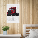 Unframed Posters - Super Truck