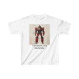 Kids Heavy Cotto Tee - Super Robot - Transform and Dominate