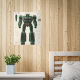 Unframed Posters - Super Robot Transformer