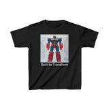 Kids Heavy Cotton Tee - Super Robot - Built to Transform