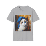 Unisex Softstyle T-Shirt - Favorite Pet - Painting of A Cat Series No.4