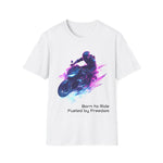 Unisex Softstyle T-Shirt - Super Bike - Born to Ride, Fueled by Freedom