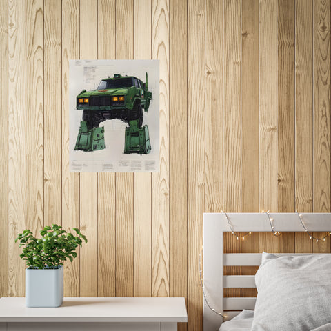 Unframed Posters - Super Robot Transformer