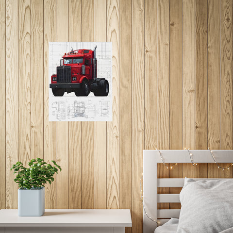 Unframed Posters - Super Truck