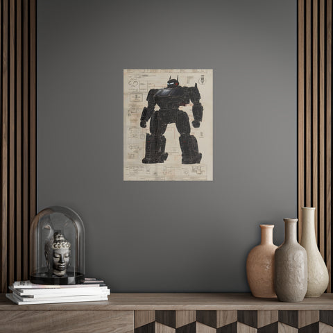 Unframed Posters - Super Robot Transformer