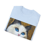 Unisex Softstyle T-Shirt - Favorite Pet - Painting of A Cat Series No.1
