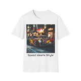 Unisex Softstyle T-Shirt - Super Car - Speed Meets Style.