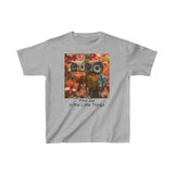 Kids Heavy Cotton Tee - Floral & Art - Find Joy in the Little Things