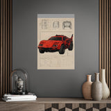 Unframed Posters - Super Car