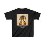 Kids Heavy Cotto Tee - Super Robot - Mechanized for Action