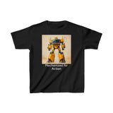 Kids Heavy Cotto Tee - Super Robot - Mechanized for Action