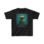 Kids Heavy Cotton Tee - Pet Lover - Pawsitively Merry Christmas