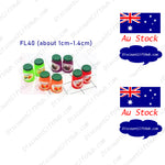 Dollhouse Miniature Accessories Mini Resin - Jam Fruity Jar  x 2 (model FL40)