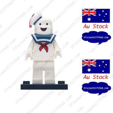 Stay Puft MarshMallow Man Ghostbusters Mini Figurines for Building Block