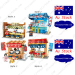 Japanese Stores Shop Building Block - from SEMBO