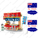 Japanese Stores Shop Building Block - from SEMBO