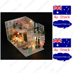 DIY Miniature House 3D Model Kit - Pink Melody