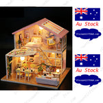 DIY Miniature House 3D Model Kit - Sweet Time