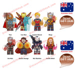 Superheroes Mini Figurines for Building Block