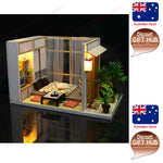 DIY Miniature House 3D Model Kit - Charming House