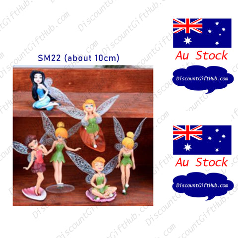 Small Statue Fairy Micro Landscape Garden Ornaments - 1 set  (model SM22)