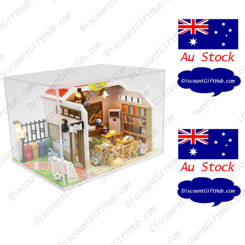 DIY Miniature House 3D Model Kit - Classroom Memory