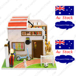 DIY Miniature House 3D Model Kit - Classroom Memory